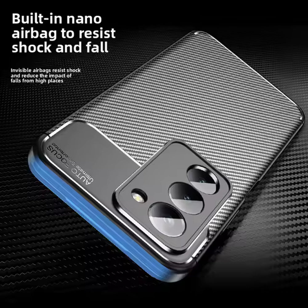 Tok a Xiaomi Redmi 15 5G / 15 4G készülékhez, Techsuit, CarbonFiber, Fekete