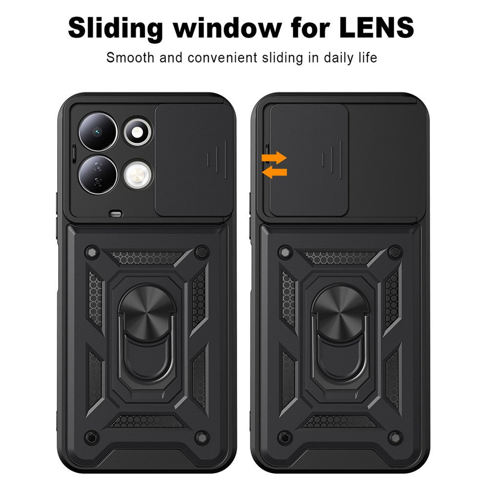Tok Xiaomi Redmi 17 5G / 17 4G-hez, Techsuit, CamShield, Rózsaarany