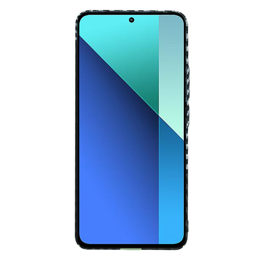 Tok Xiaomi Redmi Note 13 4G-hez, Techsuit, Carbonite FiberShell, Fekete Szürke