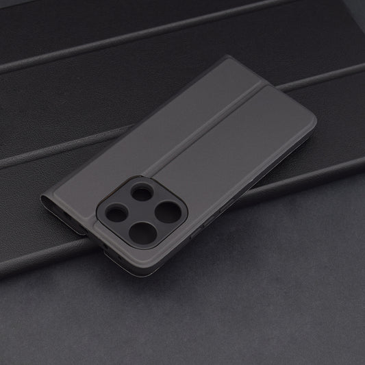 Tok Xiaomi Redmi Note 13 4G-hez, Techsuit, Magskin Book, Fekete