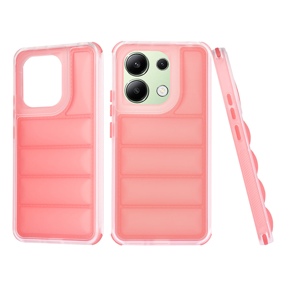 Tok Xiaomi Redmi Note 13 4G-hez, Techsuit, Wave Shield, Piros