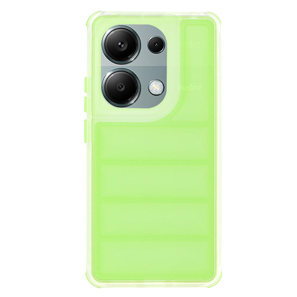 Tok Xiaomi Redmi Note 13 Pro 4G / Poco M6 Pro 4G-hez, Techsuit, Wave Shield, Zöld