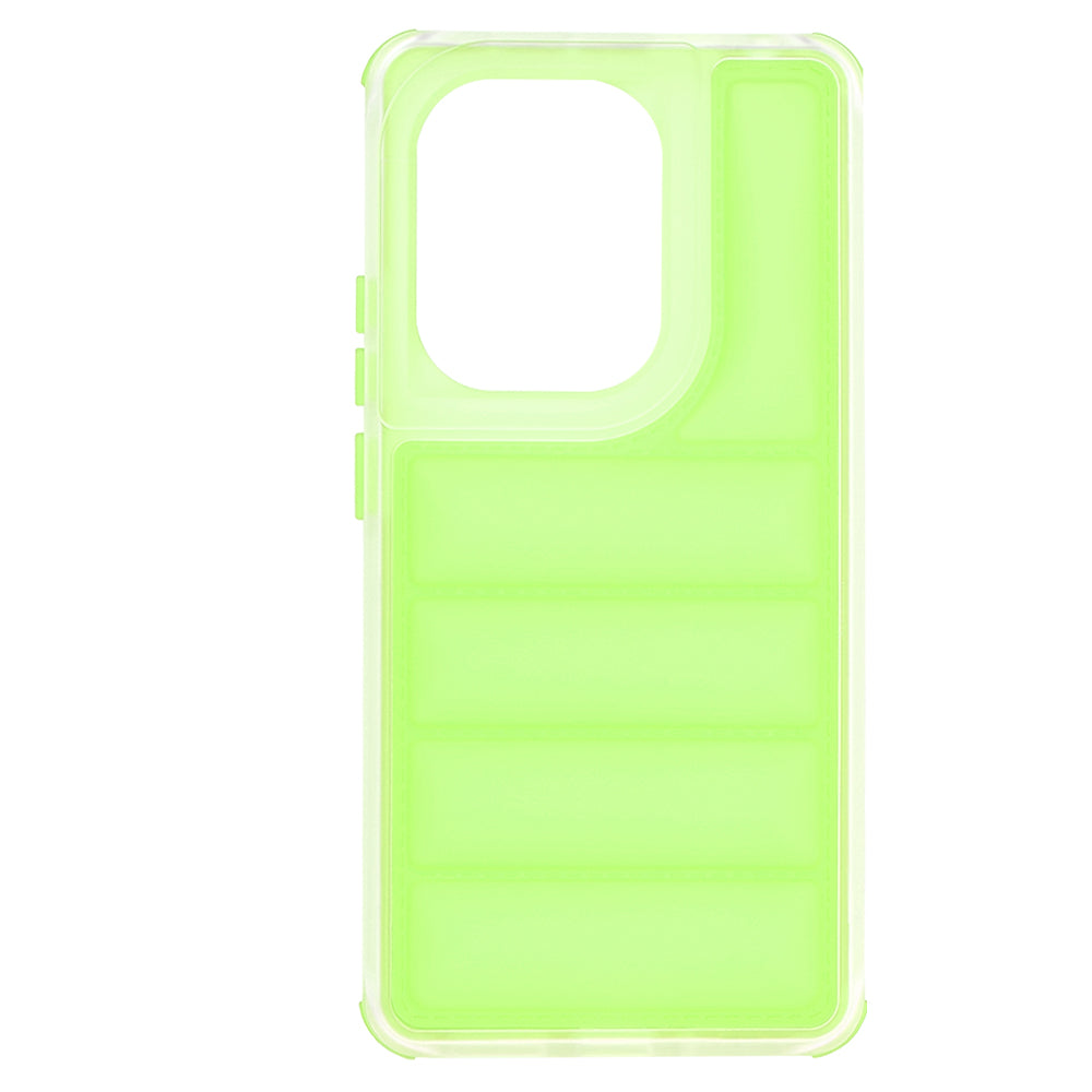 Tok Xiaomi Redmi Note 13 Pro 4G / Poco M6 Pro 4G-hez, Techsuit, Wave Shield, Zöld