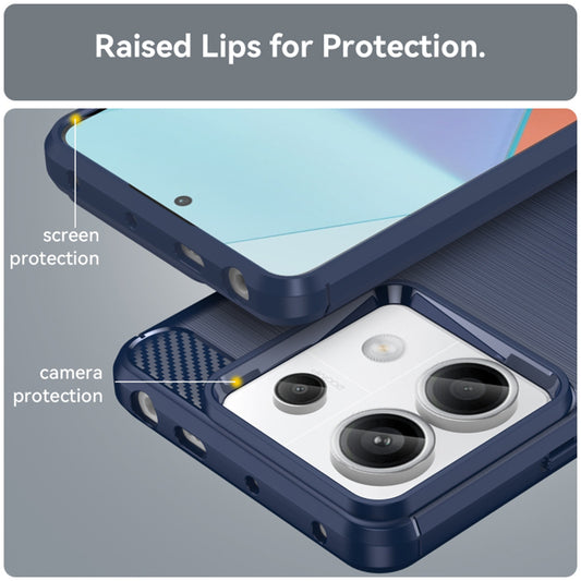 Tok Xiaomi Redmi Note 14 5G-hez, Techsuit, karbon, fekete