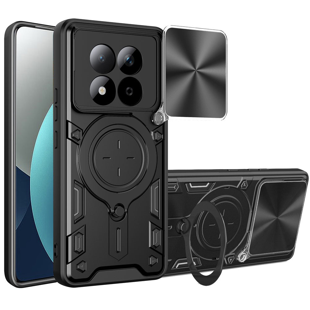 Tok a Xiaomi Redmi Note 15 Pro 4G-hez, Techsuit, CamGuard Pro, Fekete