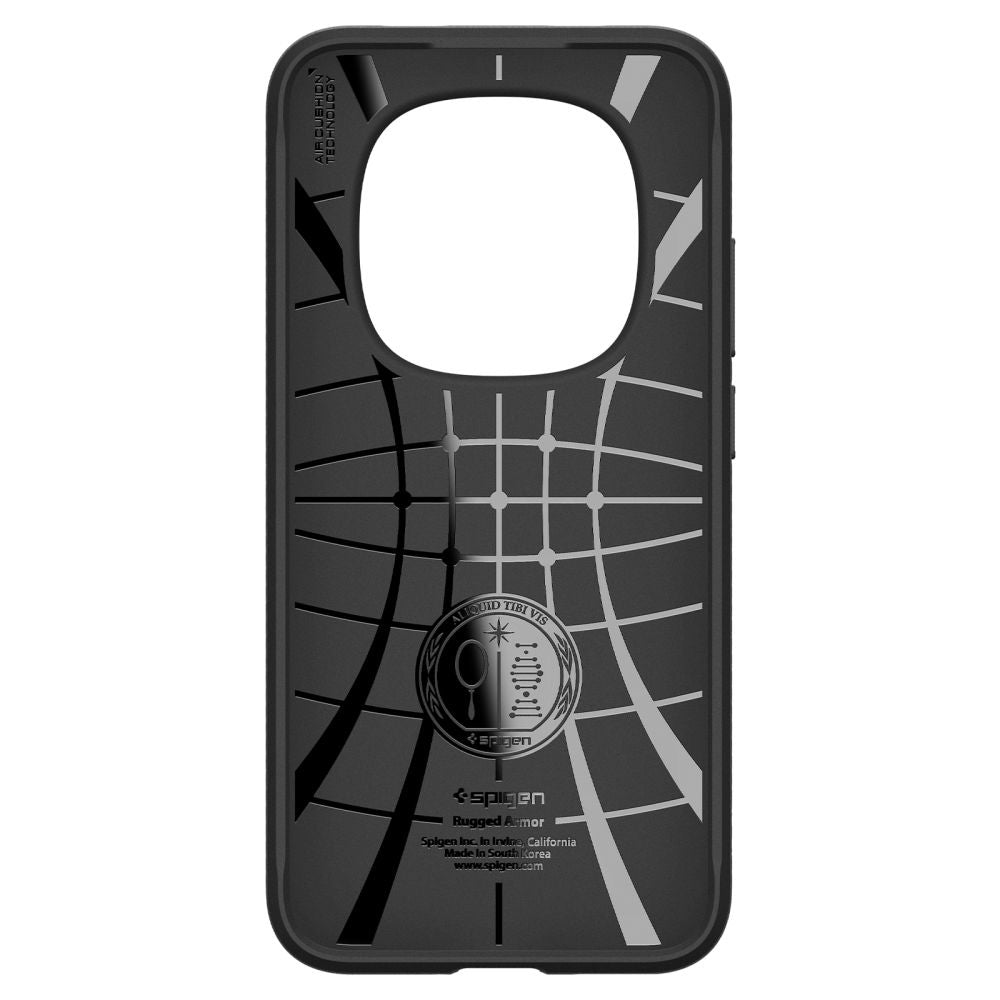 Tok Xiaomi Redmi Note 15 Pro 5G-hez, Spigen, Rugged Armor, Matt Fekete ACS10460
