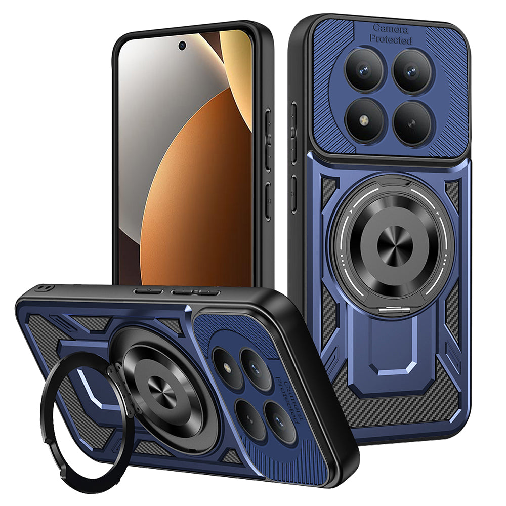 Tok Xiaomi Redmi Note 15 Pro 5G-hez, Techsuit, RuggedCam, Kék