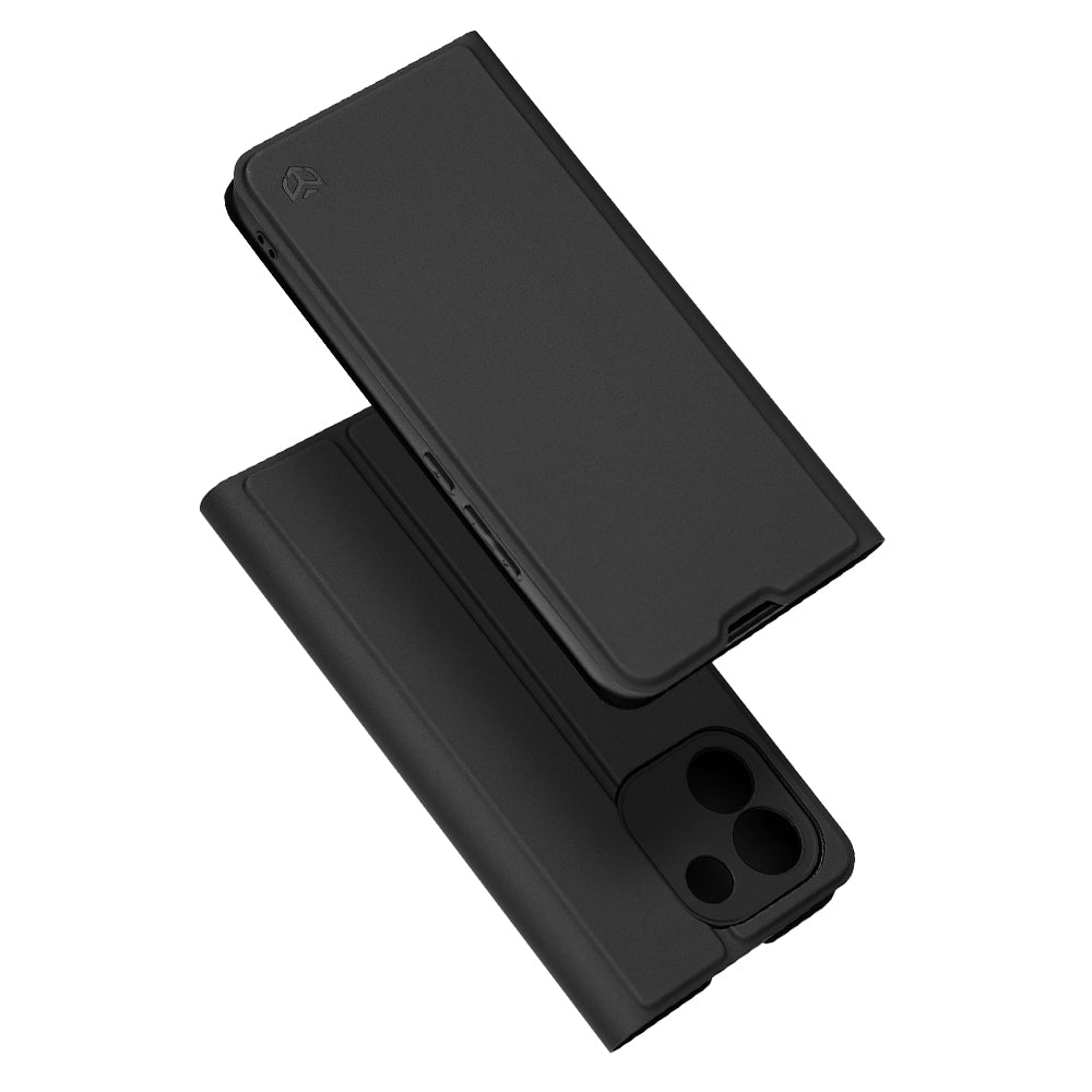 Tok Xiaomi Redmi Note 17 Pro Max-hoz, Techsuit, Magskin Book, Fekete