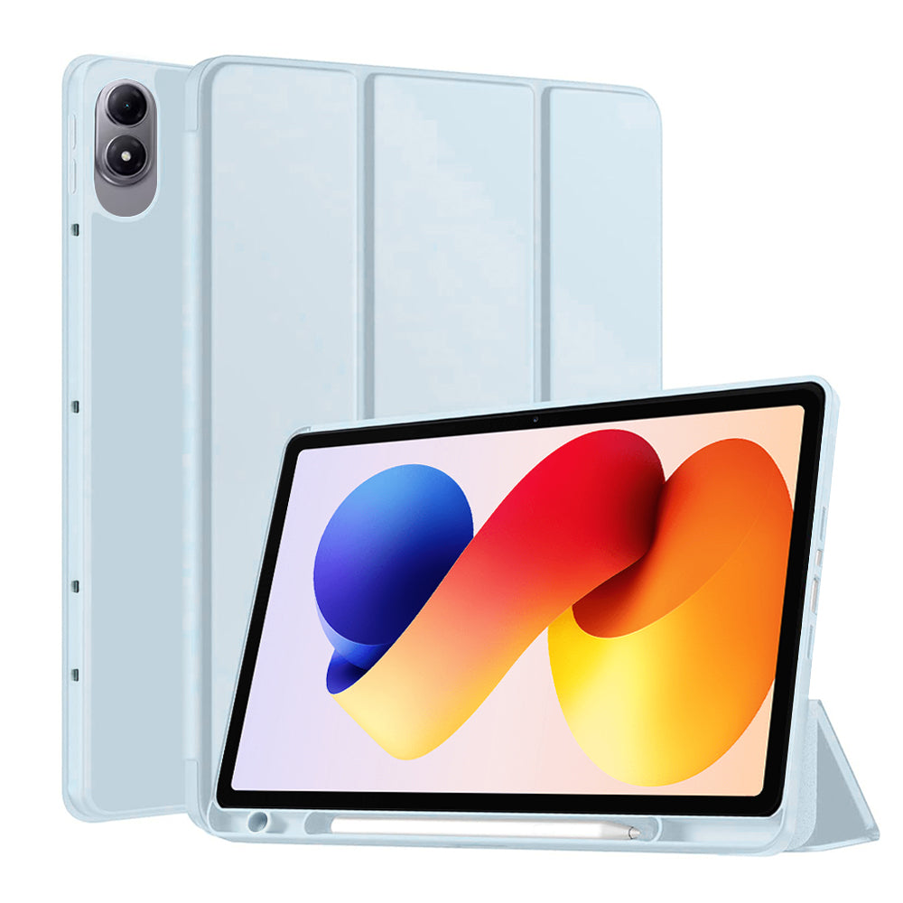 Tok Xiaomi Redmi Pad 2 Pro-hoz, Techsuit, Flex Trifold, Kék