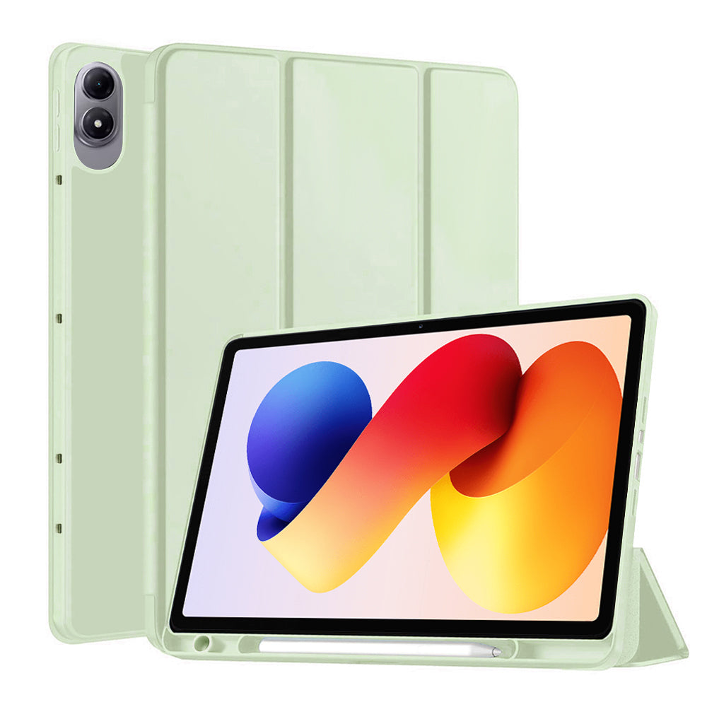 Tok a Xiaomi Redmi Pad 2 Pro-hoz, Techsuit, Flex Trifold, Matcha Zöld