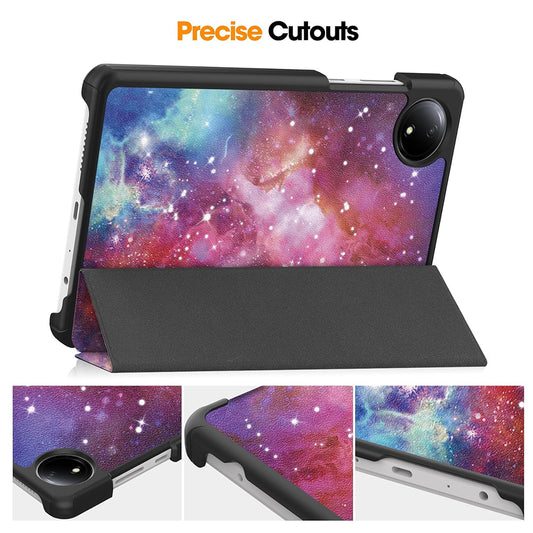 Tok Xiaomi Redmi Pad SE 8.7-hez, Techsuit, FoldPro Galaxy, Többszínű