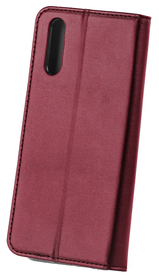 Tok Samsung Galaxy A20e A202-hez, OEM, Smart Magnetic, Bordó