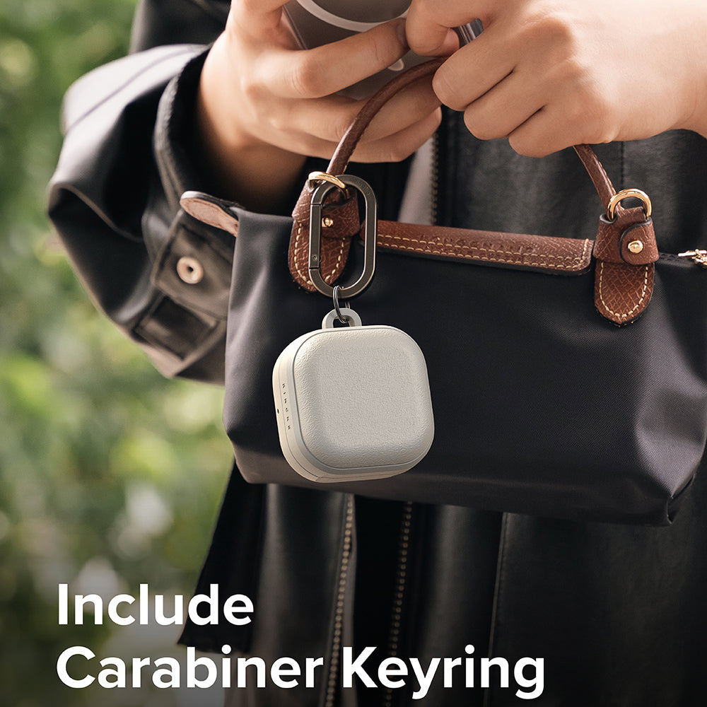 Ringke Onyx Magnetic tok Samsung Galaxy Buds4 / Buds4 Pro-hoz, Szürke