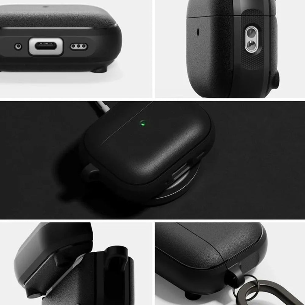 Ringke Onyx Magnetic tok Apple AirPods Pro 3-hoz, Fekete