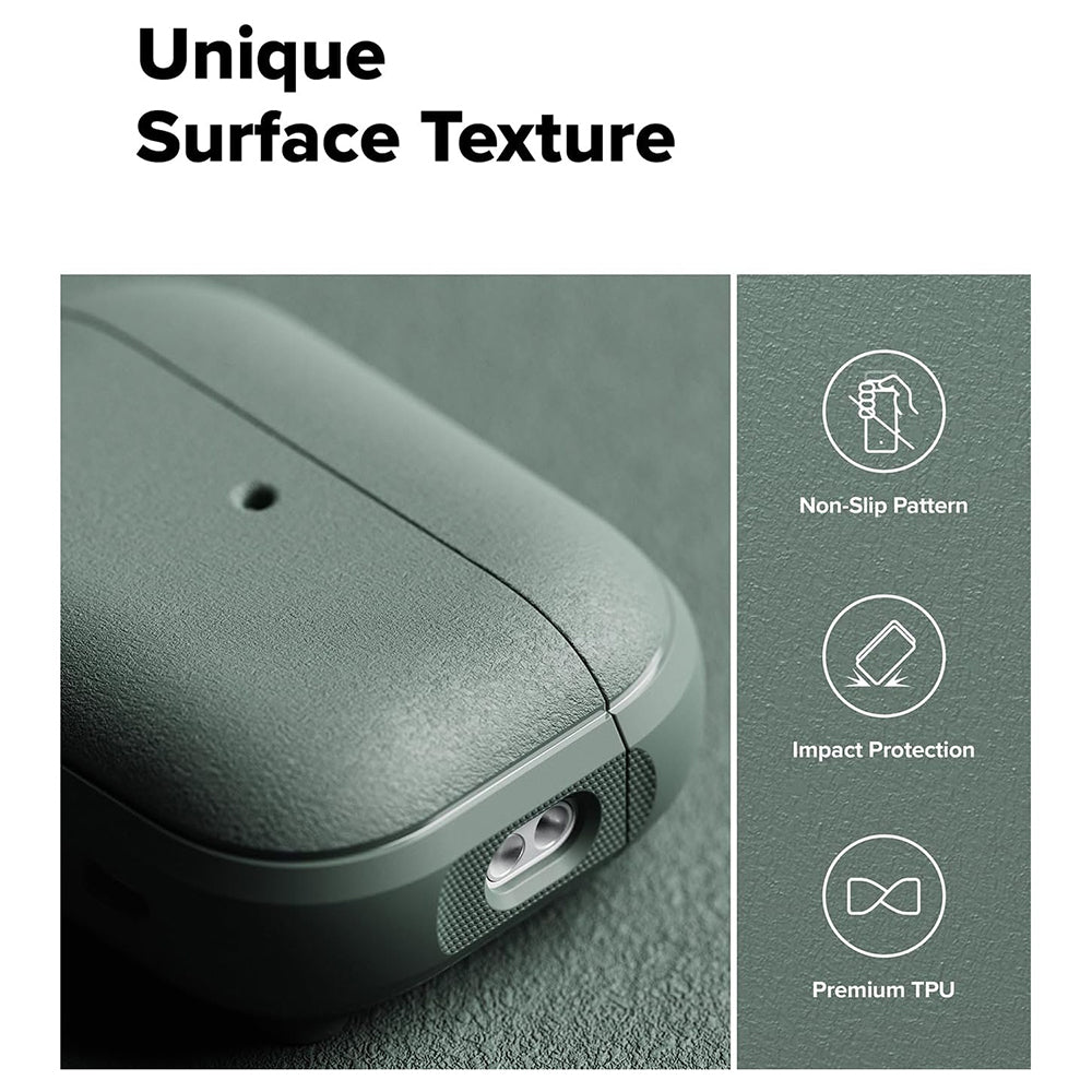 Ringke Onyx mágneses tok Apple AirPods Pro 3-hoz, zöld