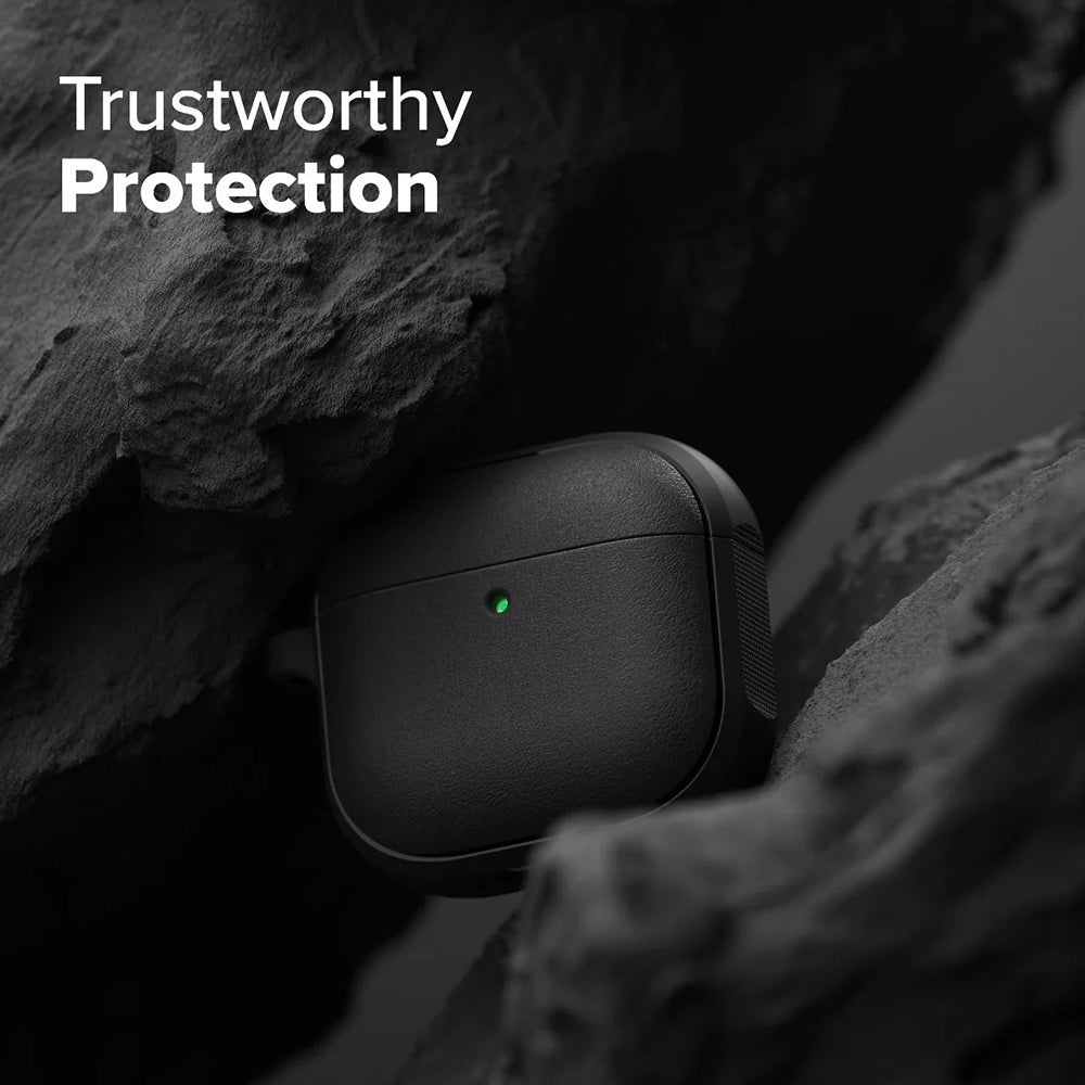 Ringke Onyx mágneses tok Apple AirPods 4-hez, szürke