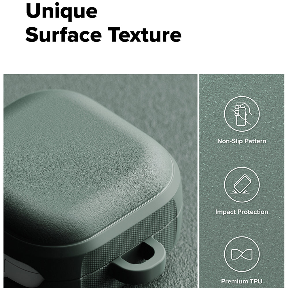Ringke Onyx Magnetic tok Samsung Galaxy Buds4 / Buds4 Pro-hoz, Zöld