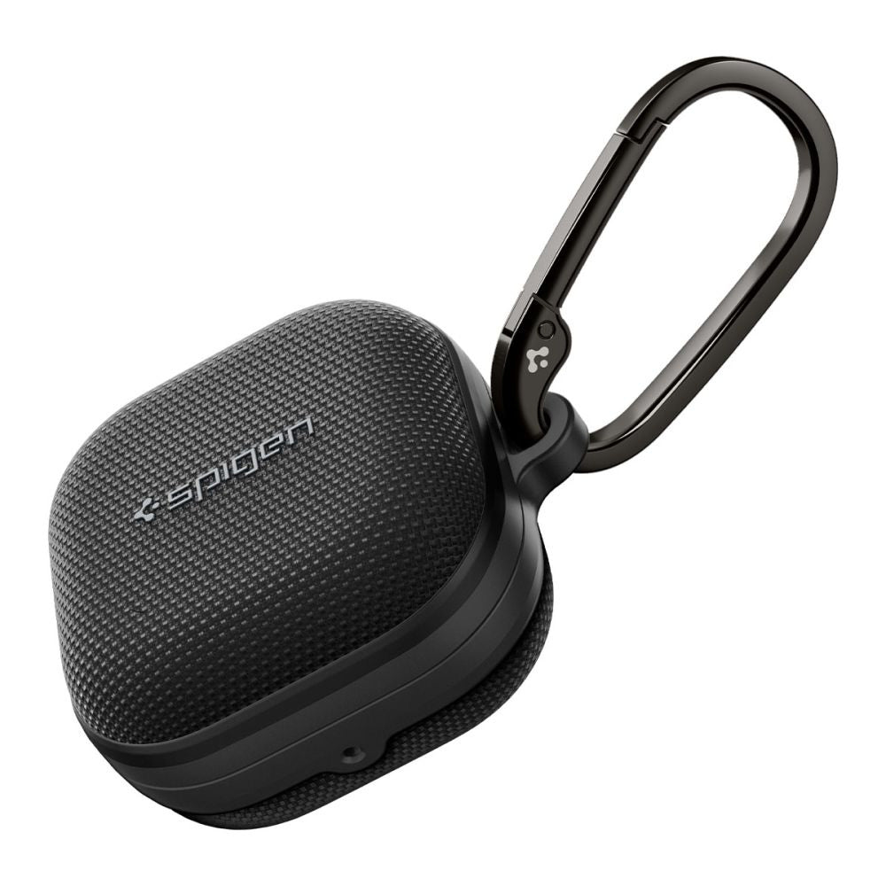 Spigen Classic Fit tok Samsung Galaxy Buds4 / Buds4 Pro-hoz, Matt Fekete ACS11203