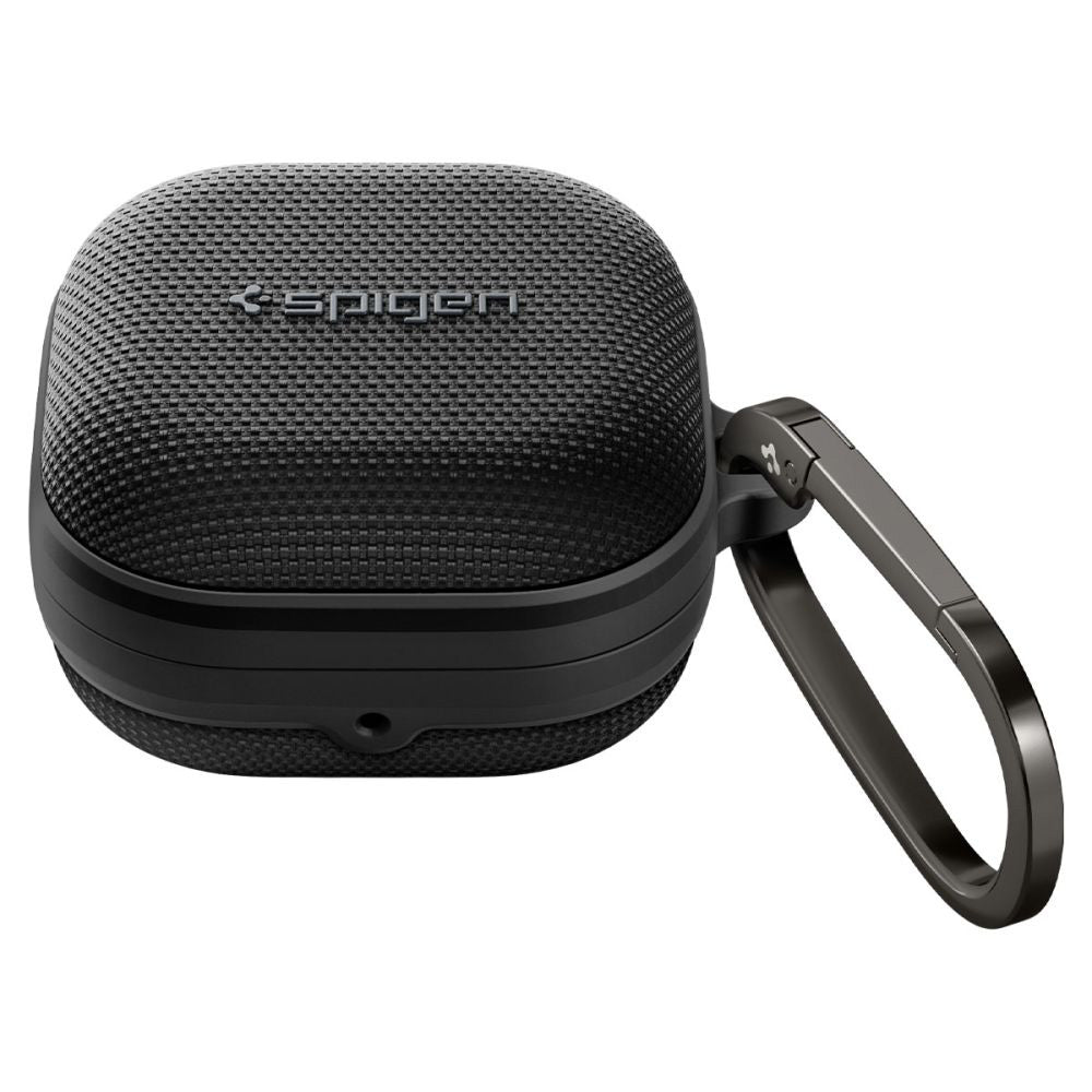 Spigen Classic Fit tok Samsung Galaxy Buds4 / Buds4 Pro-hoz, Matt Fekete ACS11203