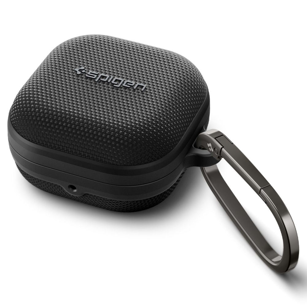 Spigen Classic Fit tok Samsung Galaxy Buds4 / Buds4 Pro-hoz, Matt Fekete ACS11203