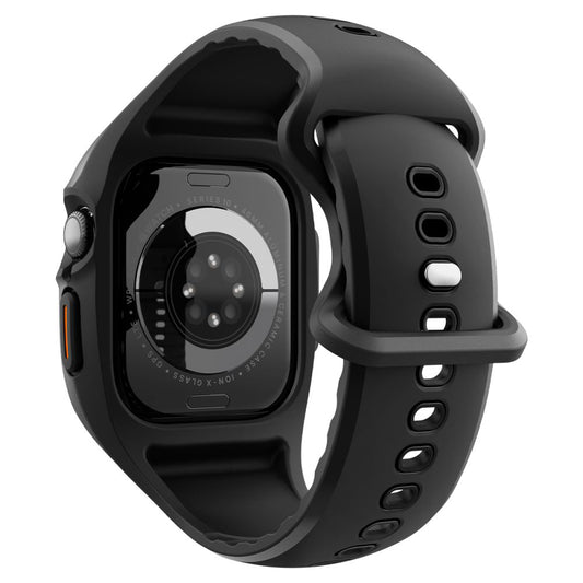 Spigen Liquid Air Pro tok Apple Watch Series 10 / 11 46mm-hez, Matt Fekete ACS09317