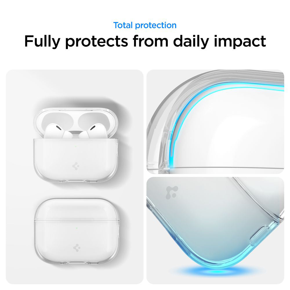 Spigen Liquid Crystal tok Apple AirPods Pro 3-hoz, Átlátszó ACS10019