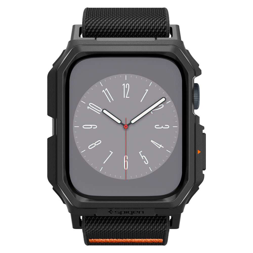 Spigen Lite Fit Pro tok Apple Watch 44mm sorozathoz, Matt Fekete ACS07103