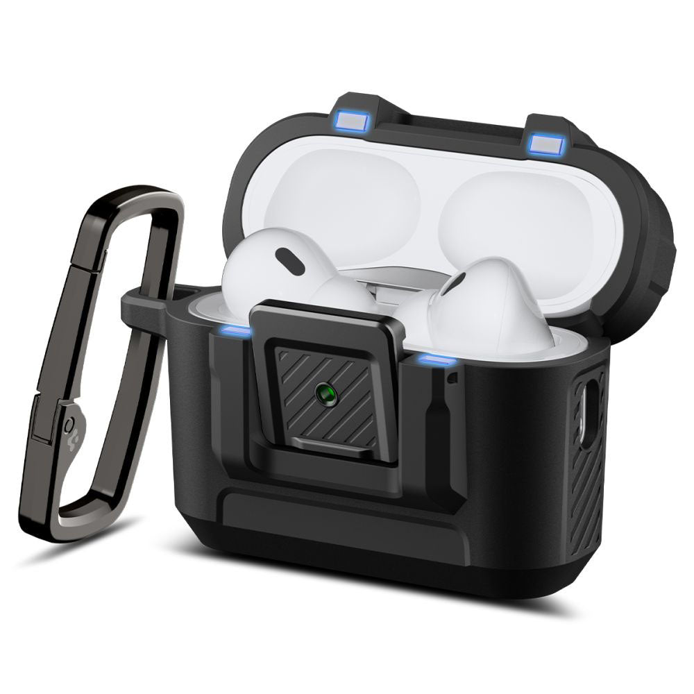 Spigen Lock Fit tok Apple AirPods Pro 3-hoz, Matt Fekete ACS09825