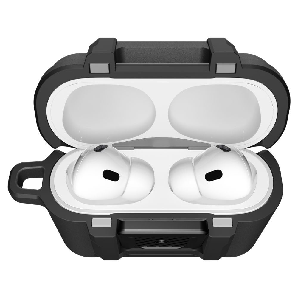 Spigen Lock Fit tok Apple AirPods Pro 3-hoz, Matt Fekete ACS09825