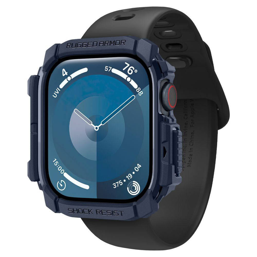 Spigen Rugged Armor tok Apple Watch Series 10 / 11 46mm-hez, Tengerészkék ACS08599
