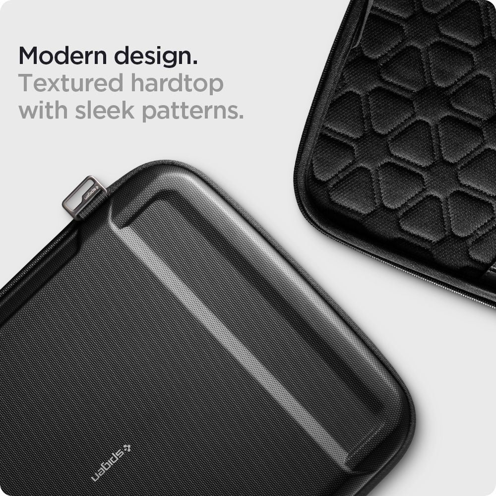Spigen Rugged Armor tok 13 hüvelykes - 14 hüvelykes laptophoz, fekete AFA04270