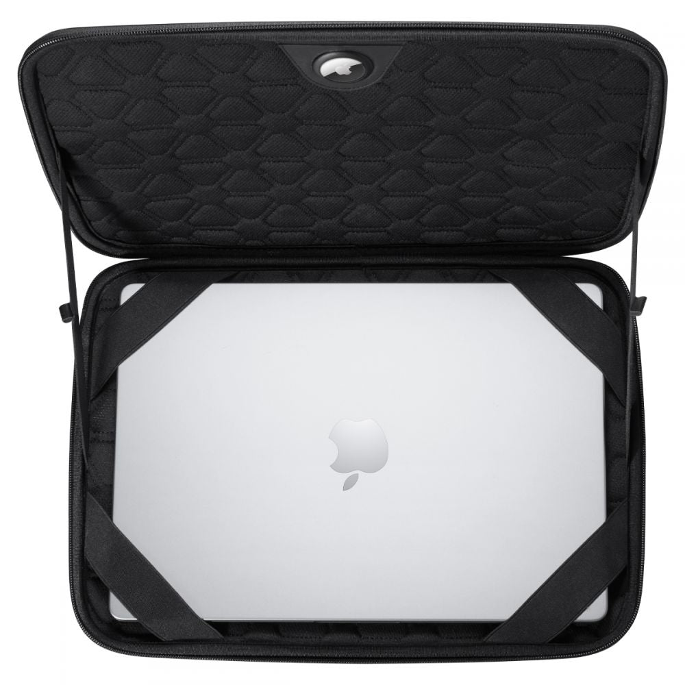 Spigen Rugged Armor tok 13 hüvelykes - 14 hüvelykes laptophoz, fekete AFA04270
