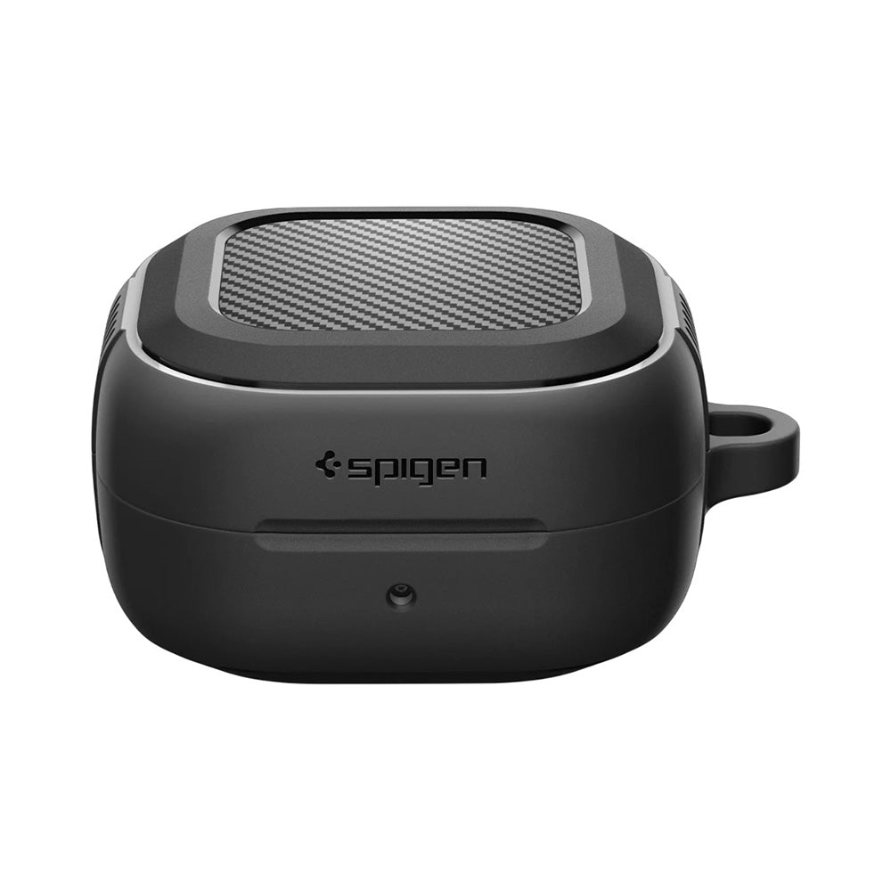 Spigen Rugged Armor tok Samsung Galaxy Buds4 / Buds4 Pro-hoz, Matt Fekete ACS11200