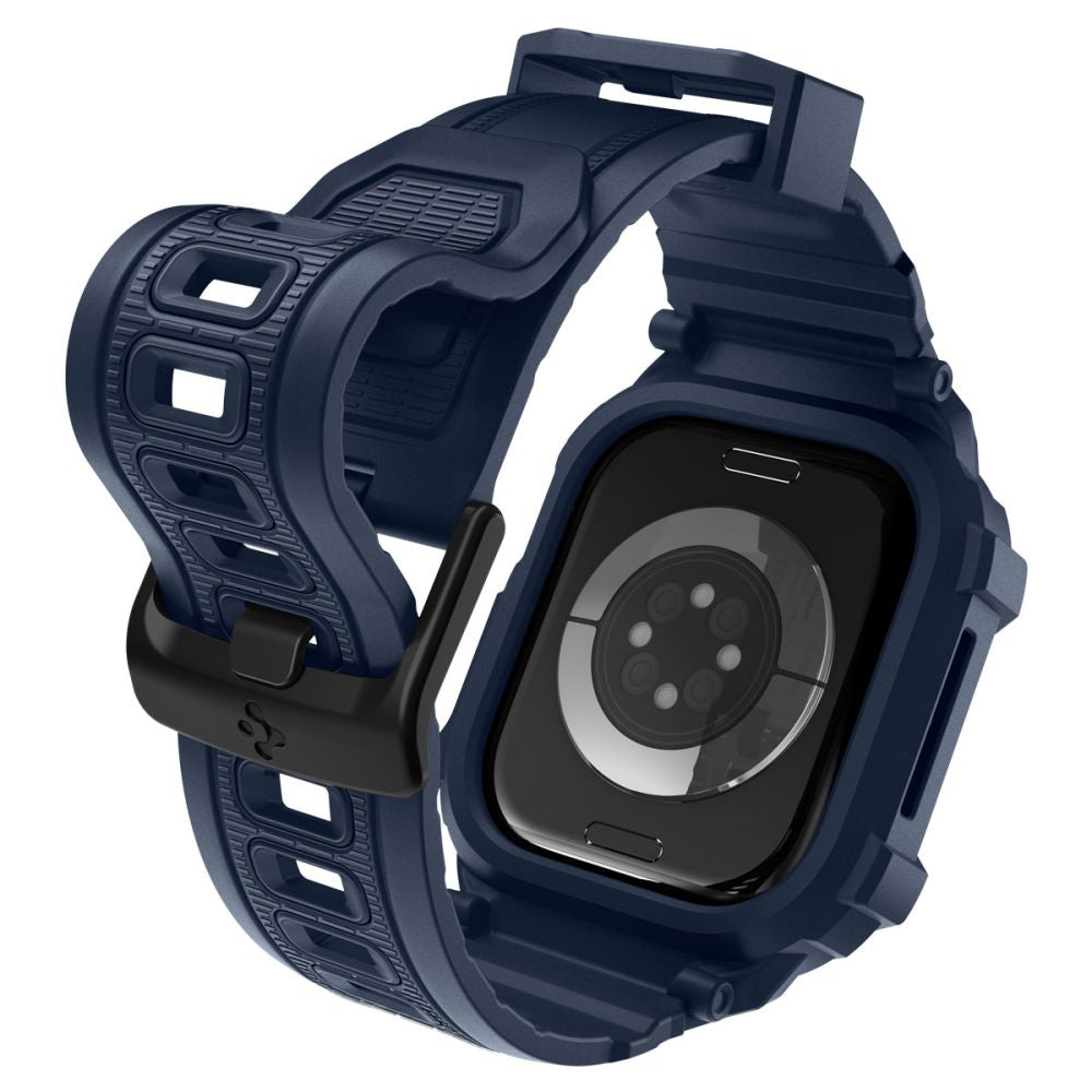 Spigen Rugged Armor Pro V2 tok Apple Watch Series 10 / 11 42mm-hez, Tengerészkék ACS10495