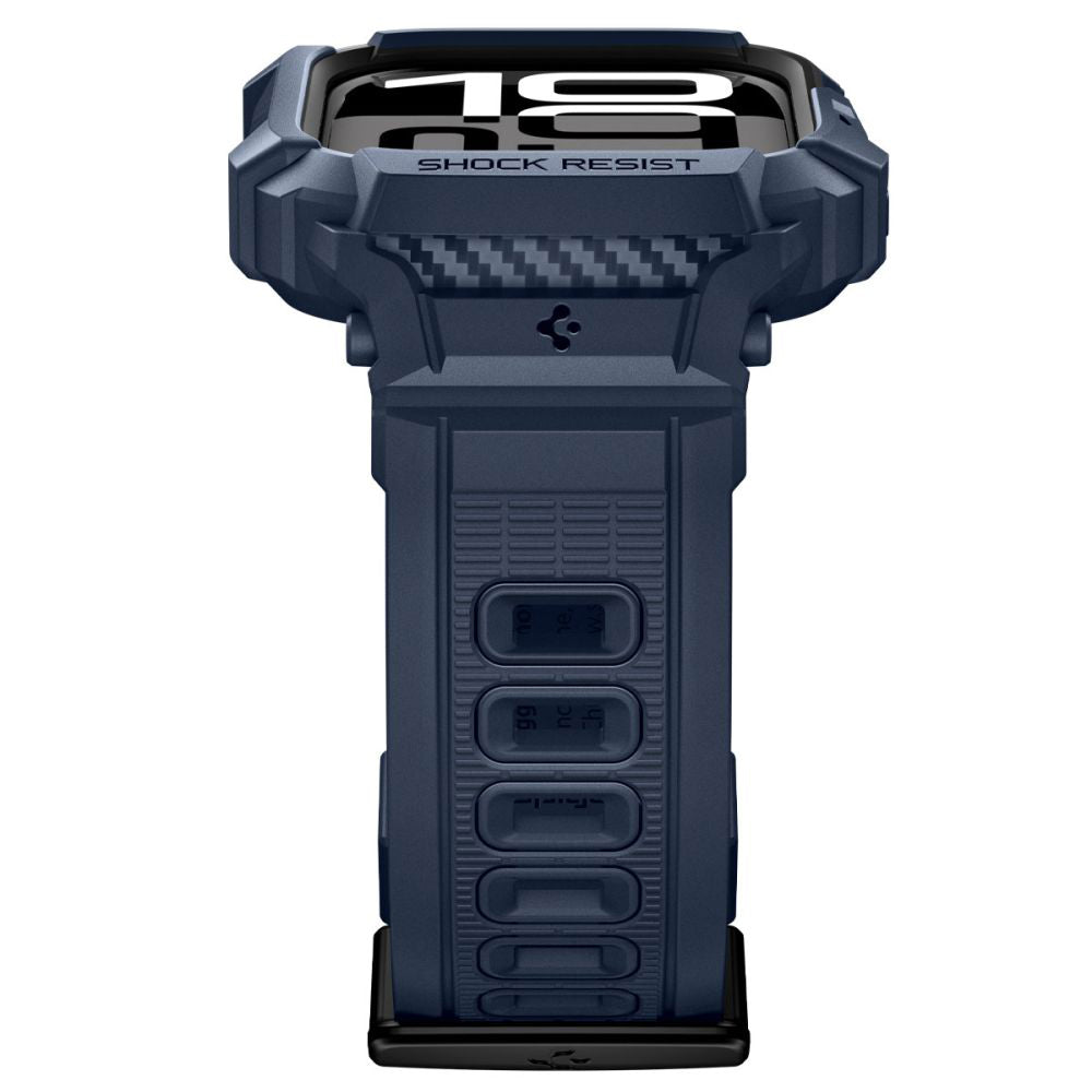 Spigen Rugged Armor Pro V2 tok Apple Watch Series 10 / 11 42mm-hez, Tengerészkék ACS10495