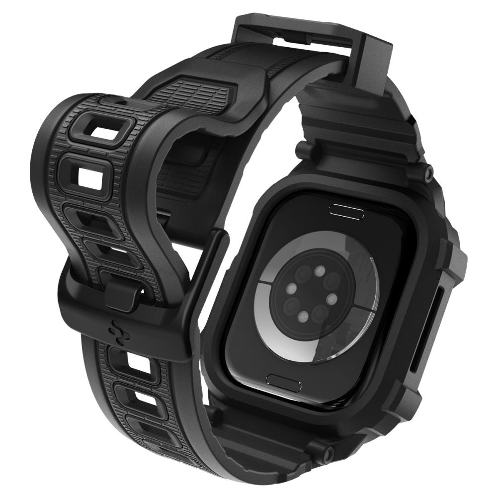 Spigen Rugged Armor Pro V2 tok Apple Watch Series 10 / 11 42mm-hez, Matt Fekete ACS10494