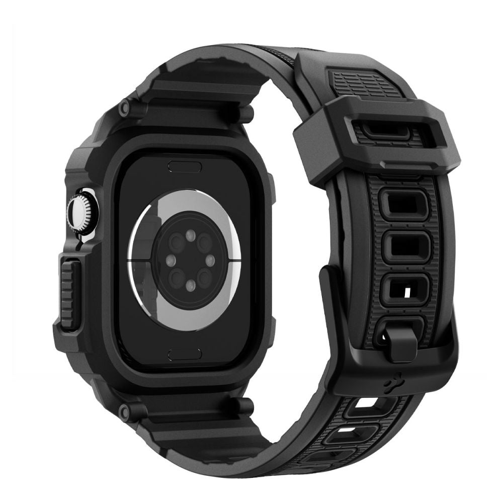 Spigen Rugged Armor Pro V2 tok Apple Watch Series 10 / 11 42mm-hez, Matt Fekete ACS10494