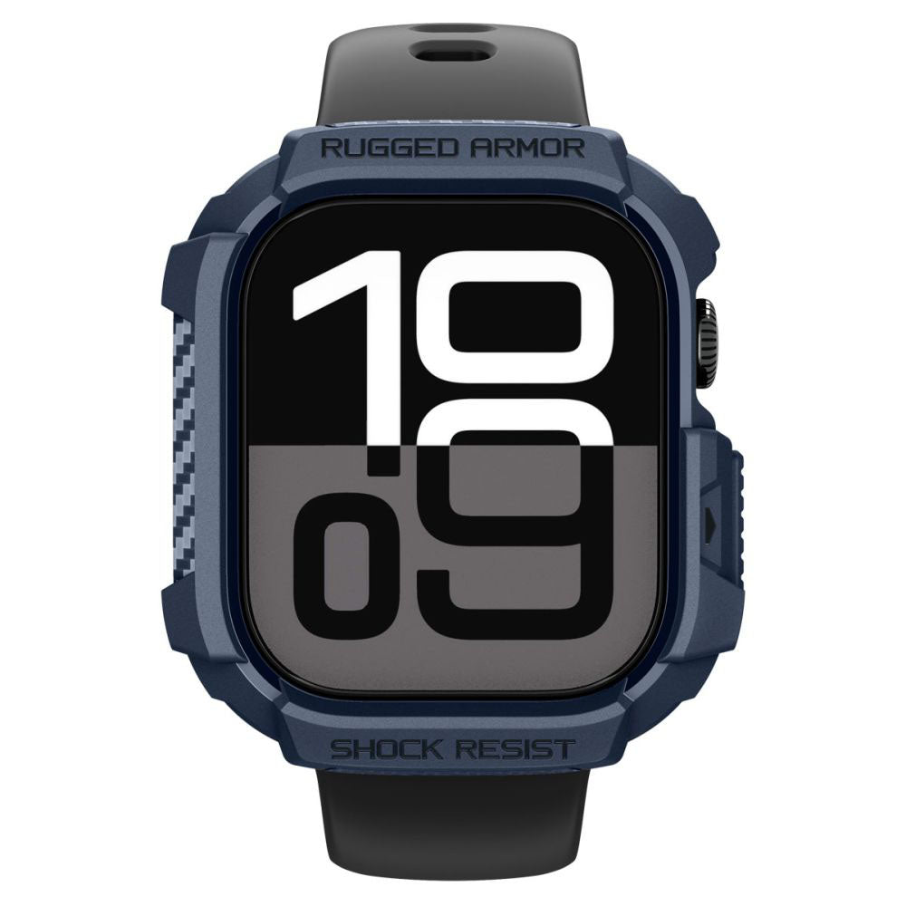 Spigen Rugged Armor V2 tok Apple Watch Series 10 / 11 42mm-hez, Tengerészkék ACS10492