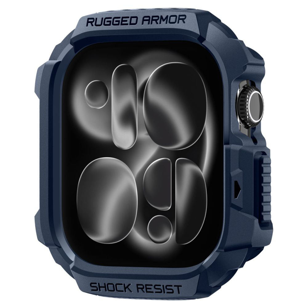 Spigen Rugged Armor V2 tok Apple Watch Series 10 / 11 42mm-hez, Tengerészkék ACS10492
