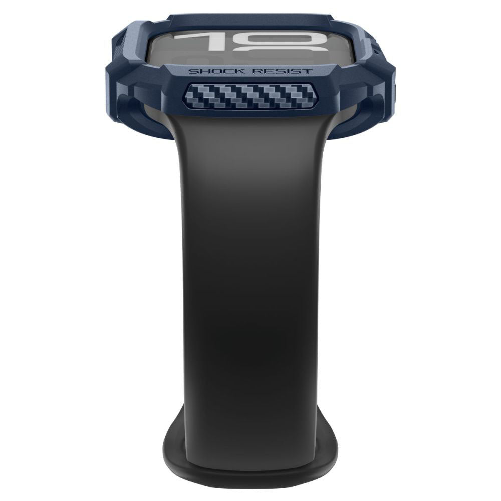 Spigen Rugged Armor V2 tok Apple Watch Series 10 / 11 42mm-hez, Tengerészkék ACS10492