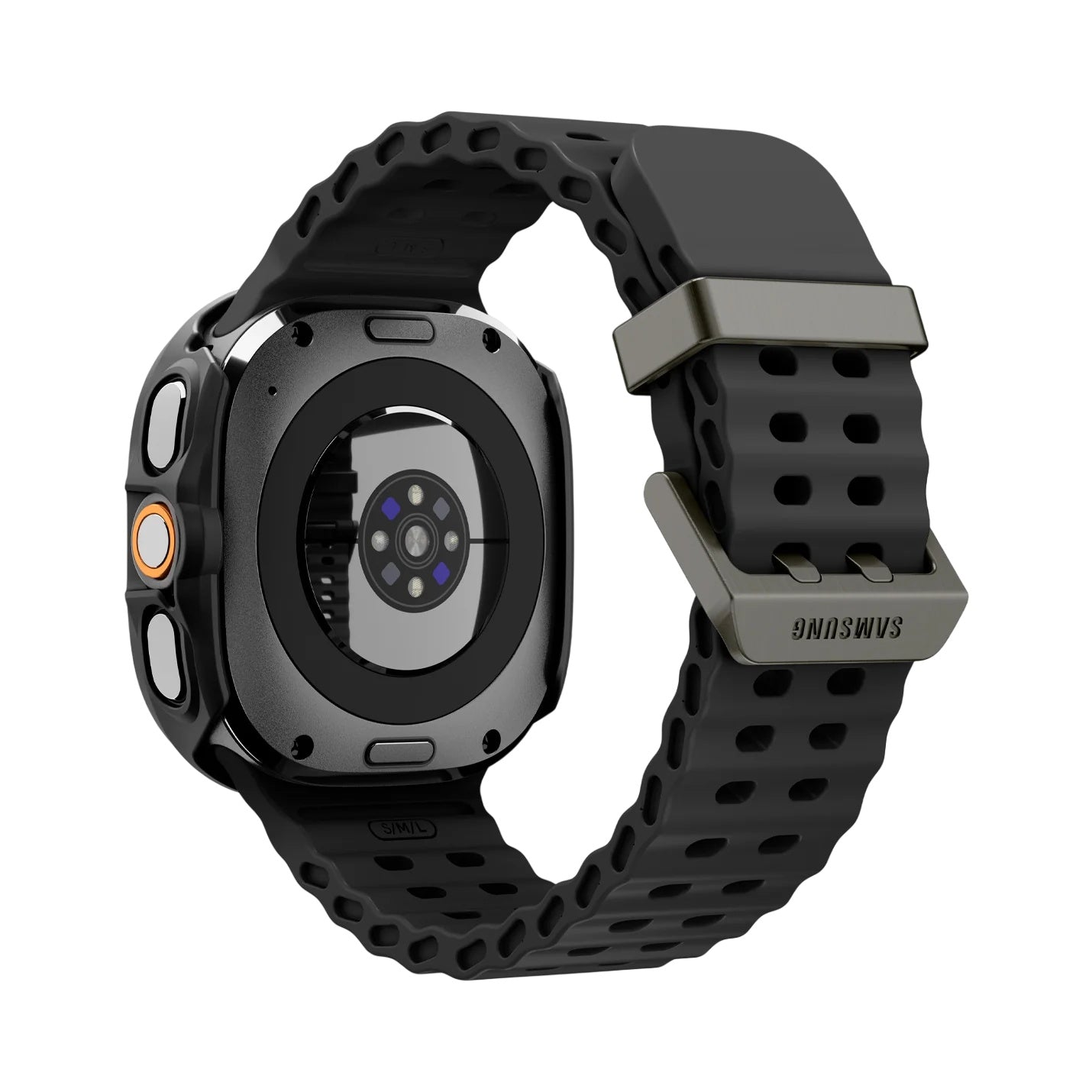 Spigen Thin Fit 360 tok Samsung Galaxy Watch Ultra2-höz, fekete ACS11609
