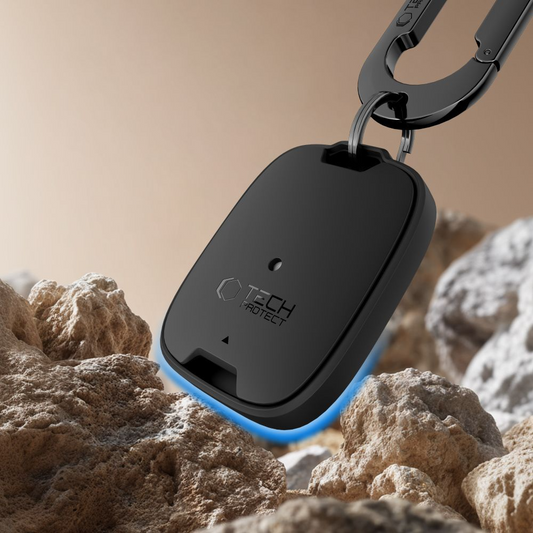 Tech-Protect Velar tok Apple AirTag-hez, Fekete