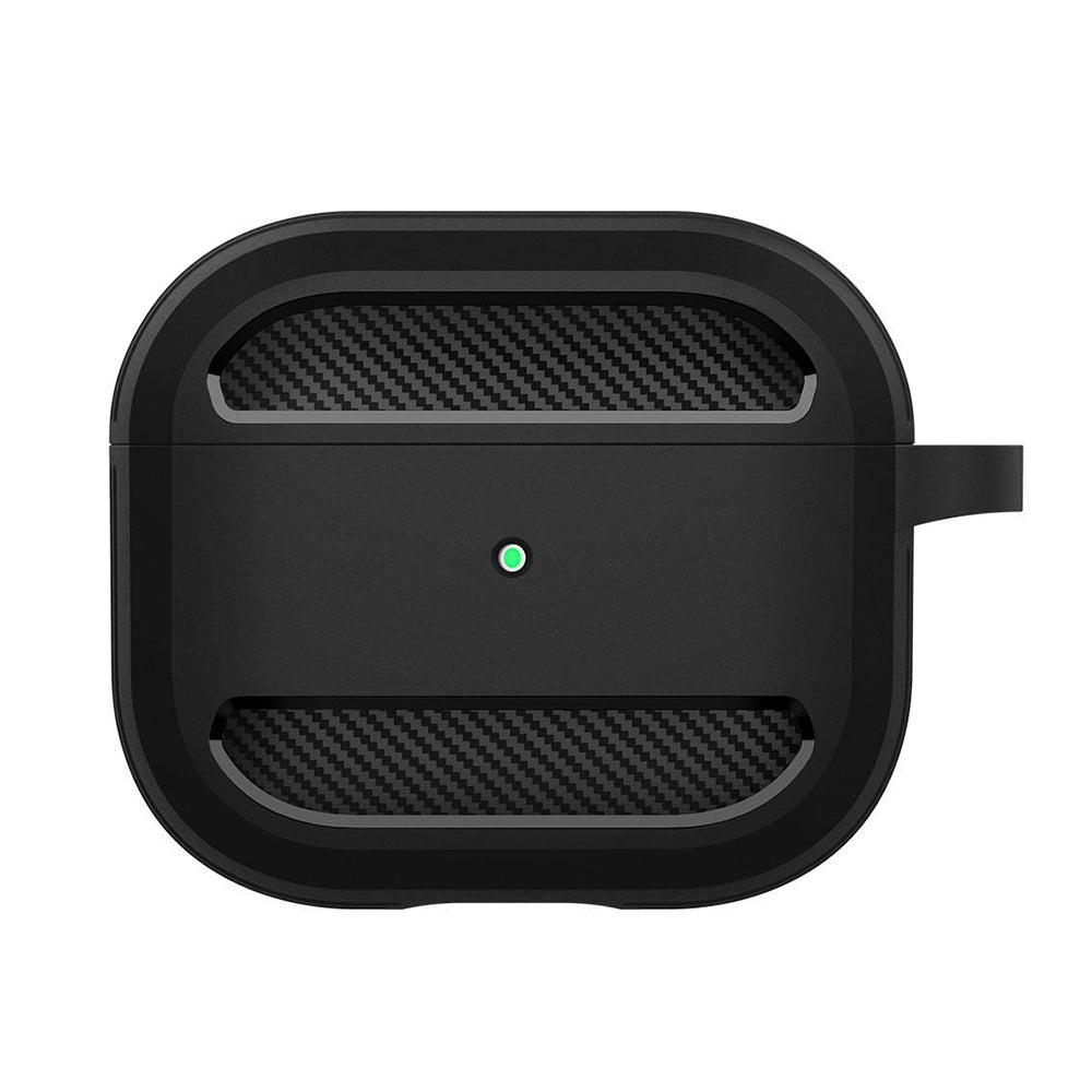 Techsuit Carbon tok Apple AirPods 3-hoz, tengerészkék