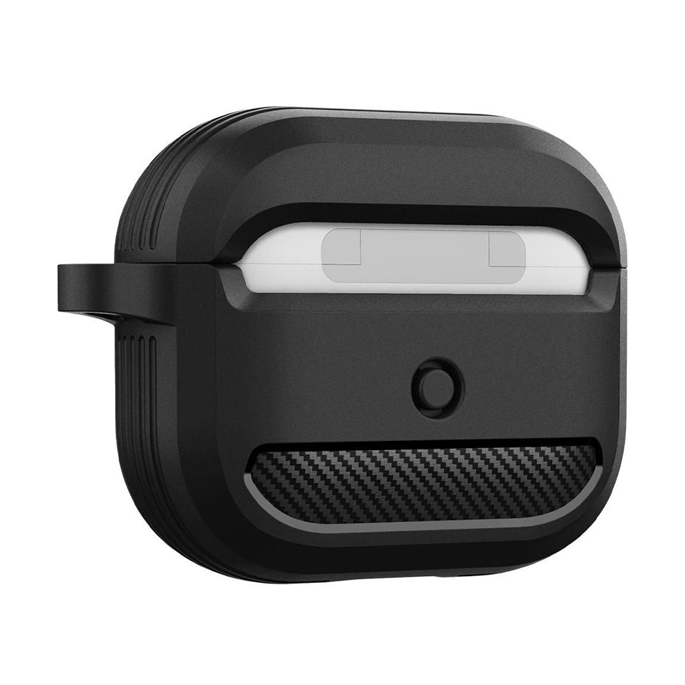 Techsuit Carbon tok Apple AirPods 3-hoz, tengerészkék