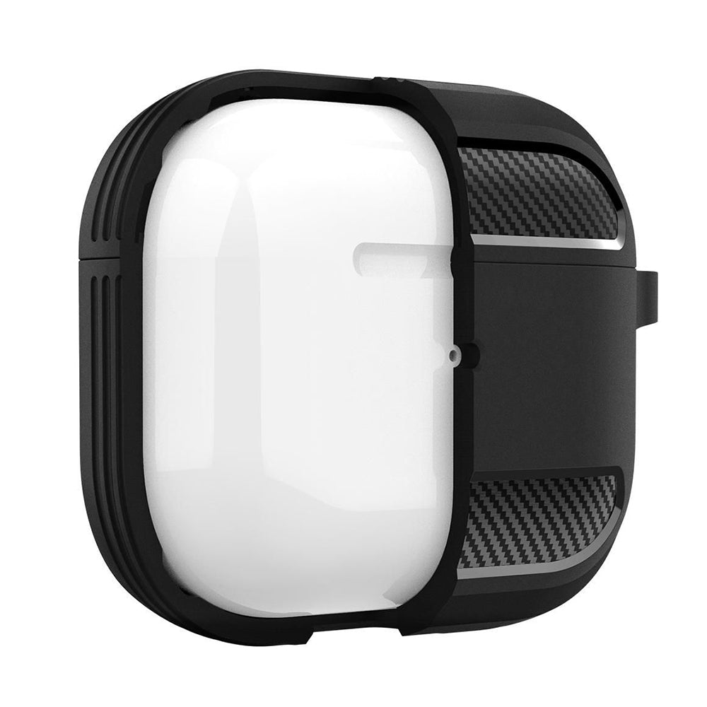 Techsuit Carbon tok Apple AirPods 3-hoz, tengerészkék