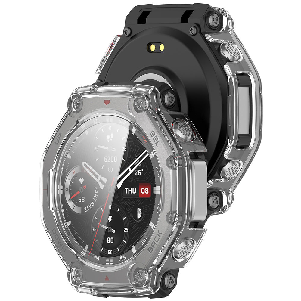 Techsuit Defense360 Pro tok az Amazfit T-Rex 3-hoz, Átlátszó