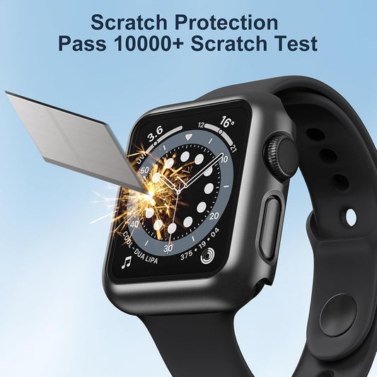 Techsuit Defense360 Pro tok Apple Watch 42mm Series-hez, Fekete