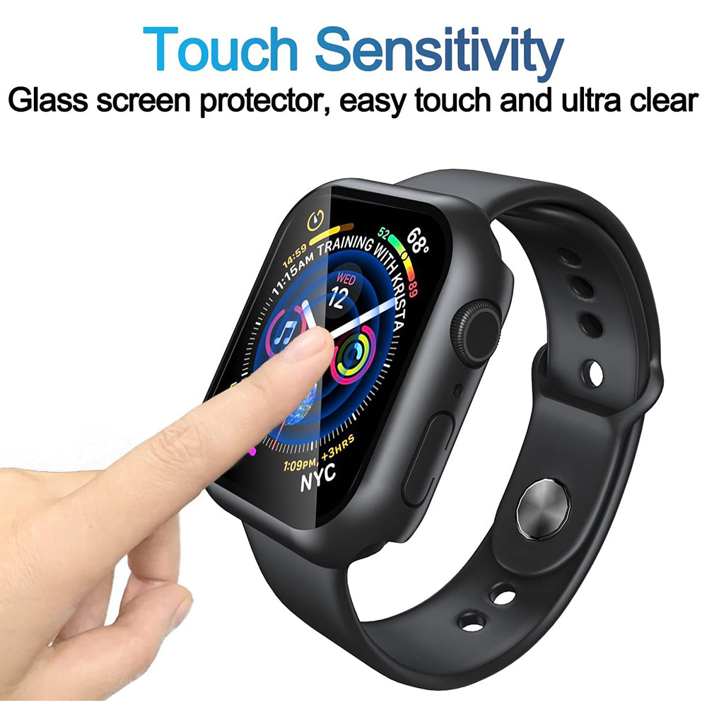 Techsuit Defense360 Pro tok Apple Watch 7 45mm szériához, fekete
