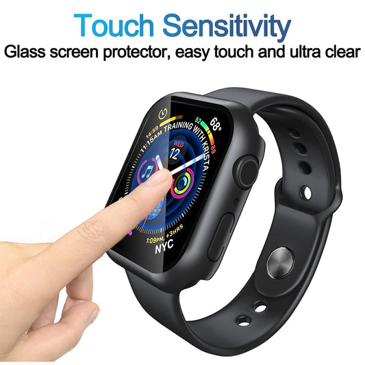 Techsuit Defense360 Pro tok Apple Watch 7 45mm szériához, fekete