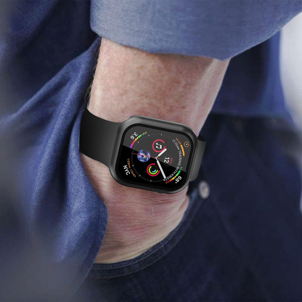 Techsuit Defense360 Pro tok Apple Watch 7 45mm szériához, fekete